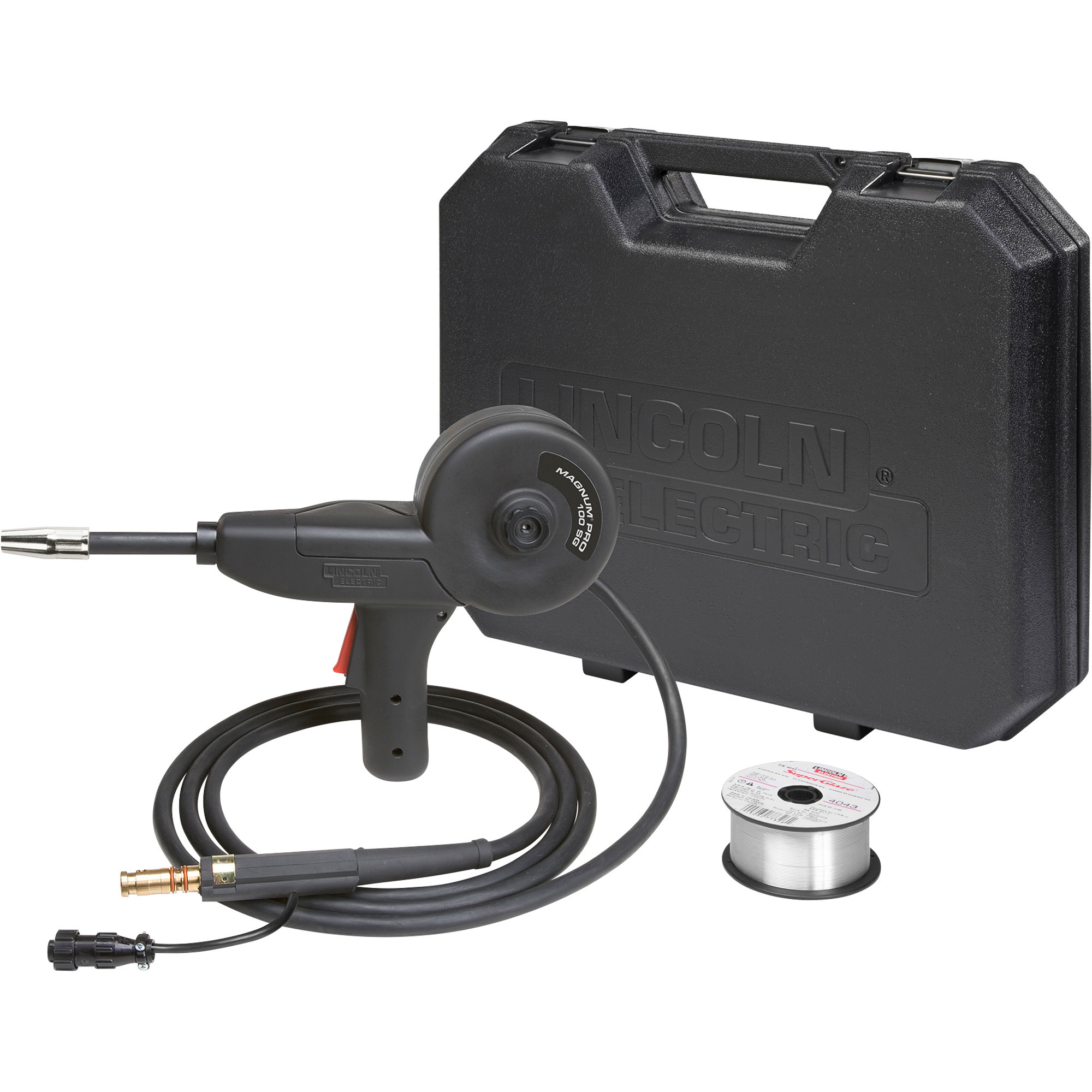 Lincoln Electric Magnum PRO 100SG Spool Gun, 10ft., Fits LE31MP Welder, Model# K4360-1